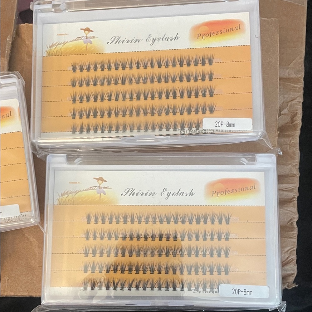 Shirin Eyelash Professional Black Lashes